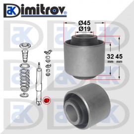 Тампон Ø 19 х Ø 45 х 45/32 mm